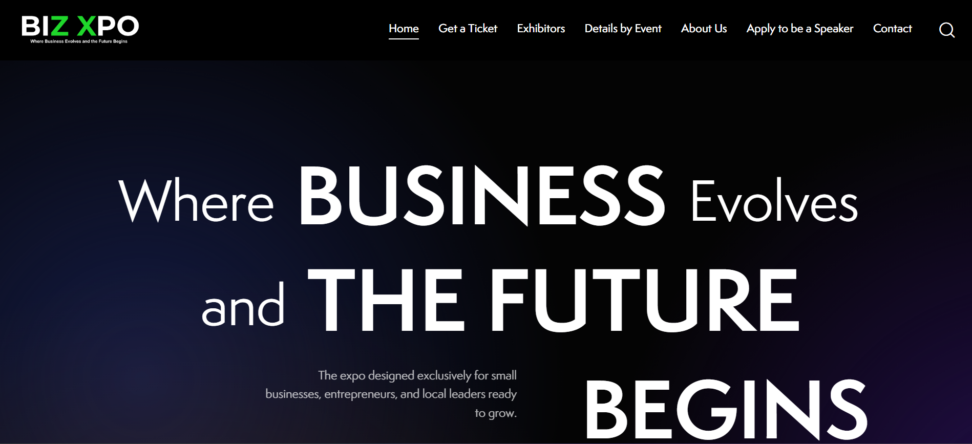 Modern Business Expo Website – Responsive WordPress Design